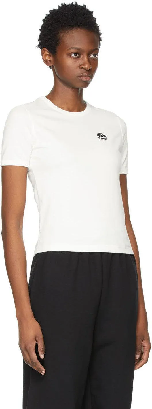 AMBUSH White Emblem Slim-Fit T-Shirt