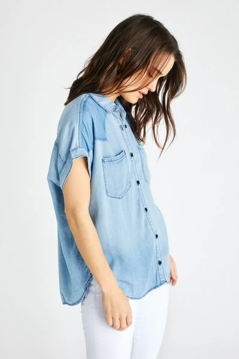 Ash Short Sleeve in Freefall