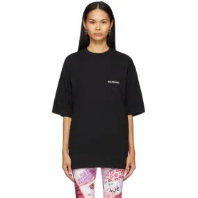 Balenciaga Black Oversized Defile T-Shirt
