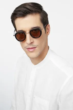 Basics Slim Fit Linen Shirt