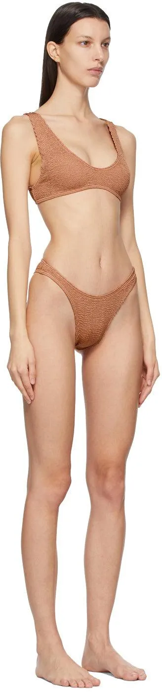 BOUND by Bond-Eye Pink Scout Crop Bikini