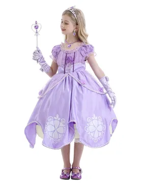 Character Costume Princess Sophia Dress Flower Tutu Dress