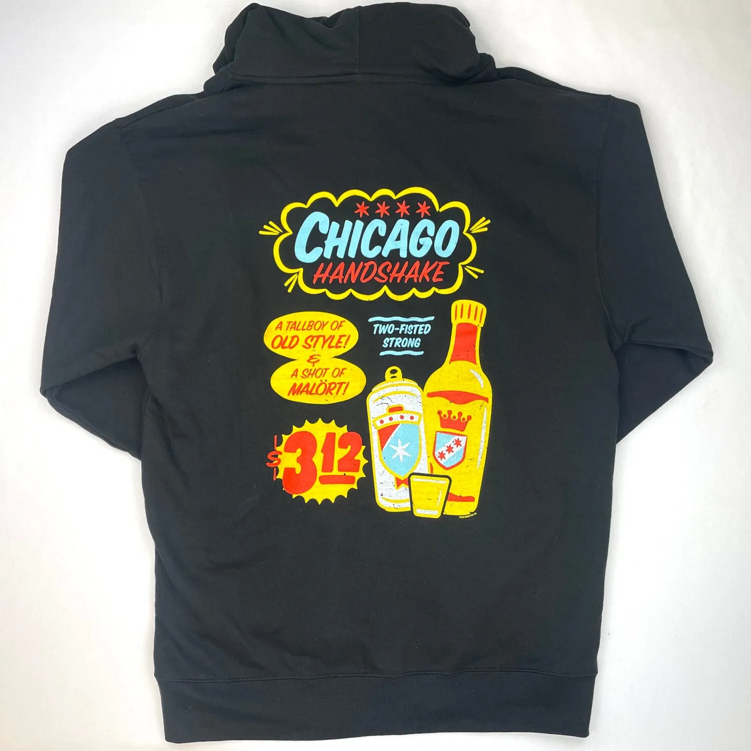 Chicago Handshake Zip Hoodie
