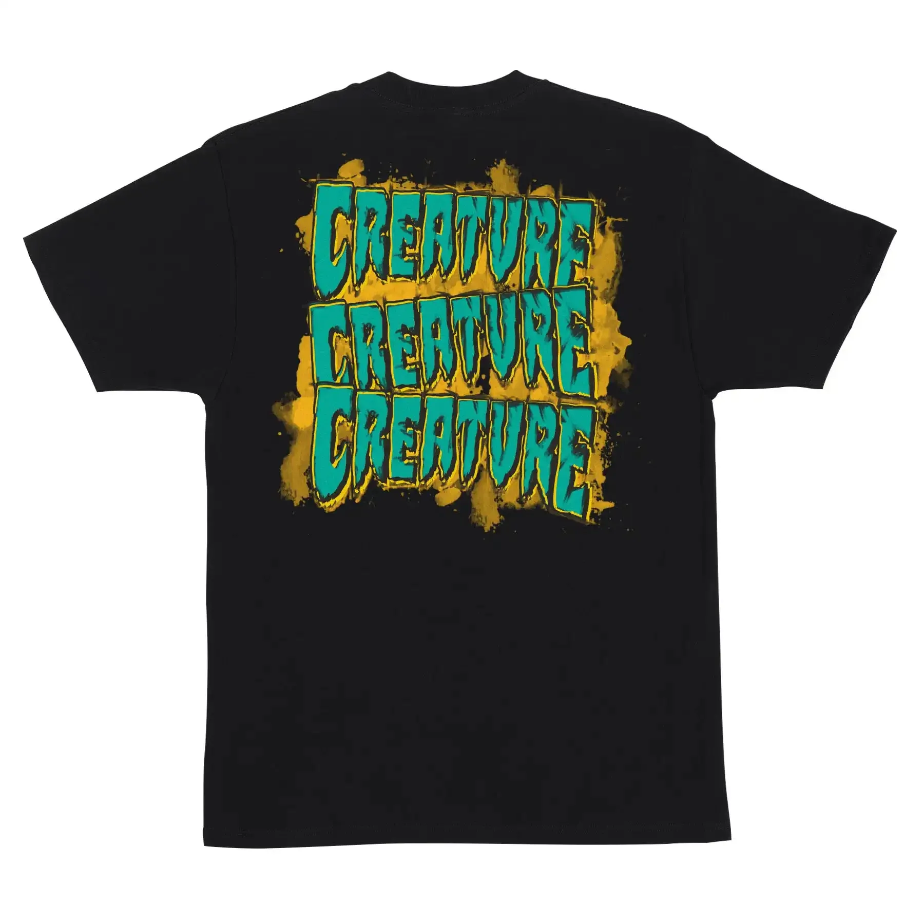 Creature Logo Spill S/S Heavyweight T-Shirt