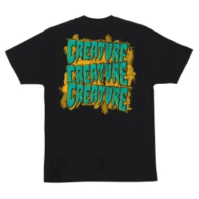Creature Logo Spill S/S Heavyweight T-Shirt