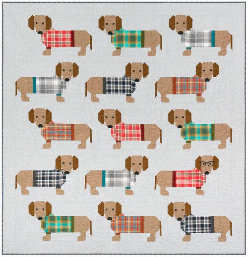 Dogs in Sweaters Quilt Pattern