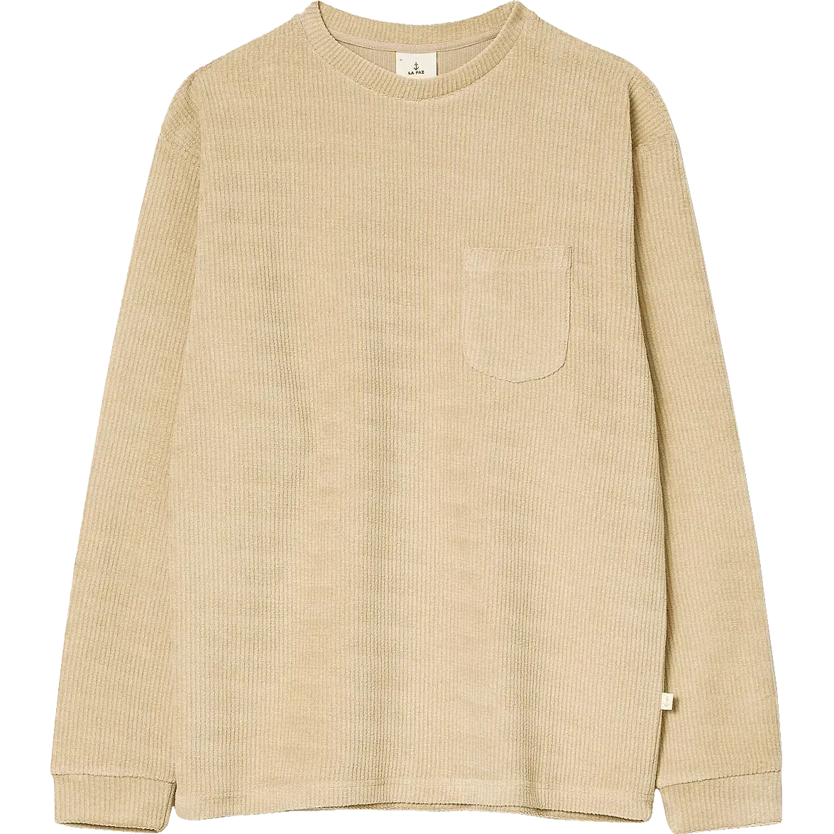 Duarte Ribbed Crewneck - Wheat