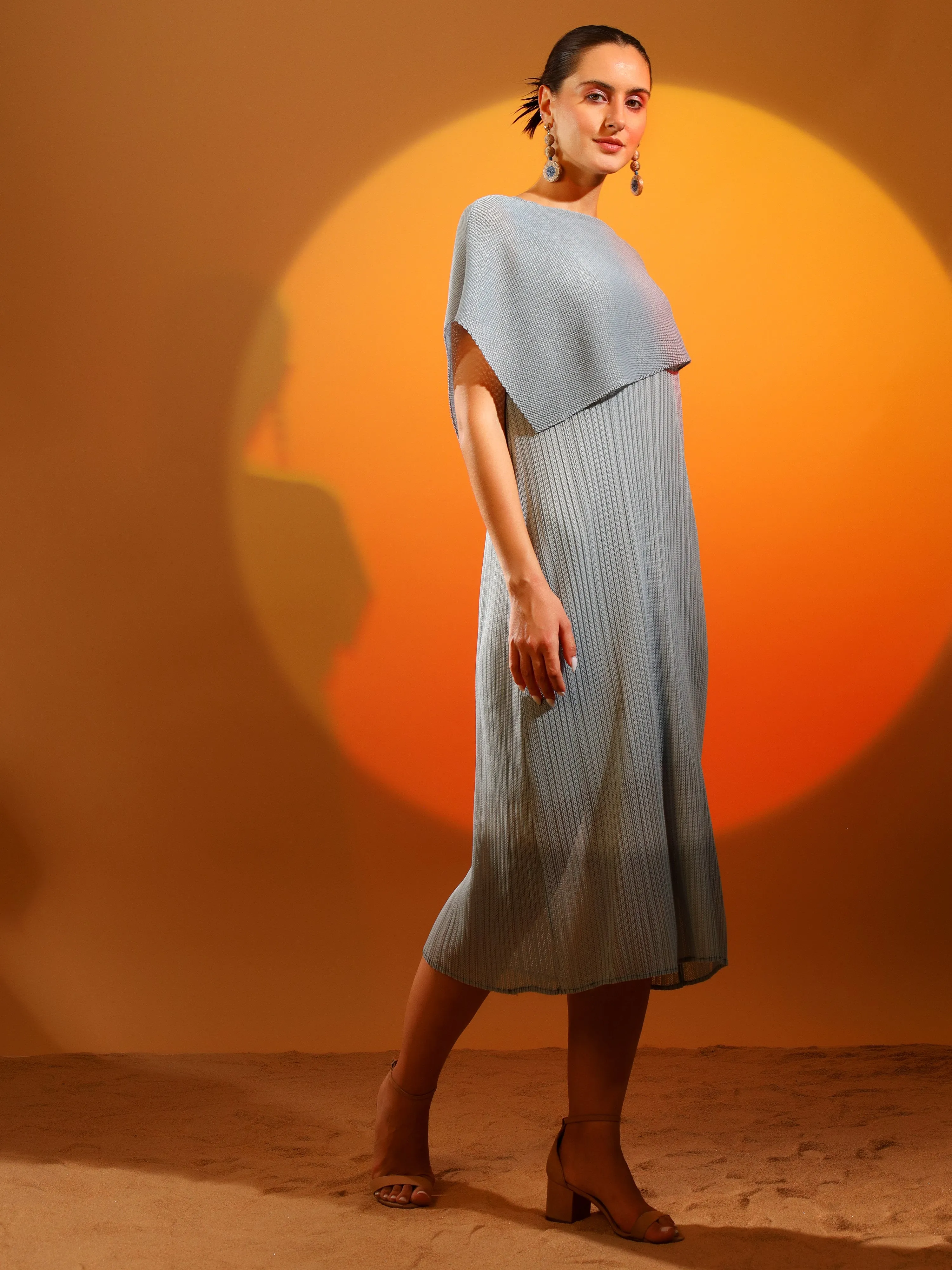 Echo Pleated Dress