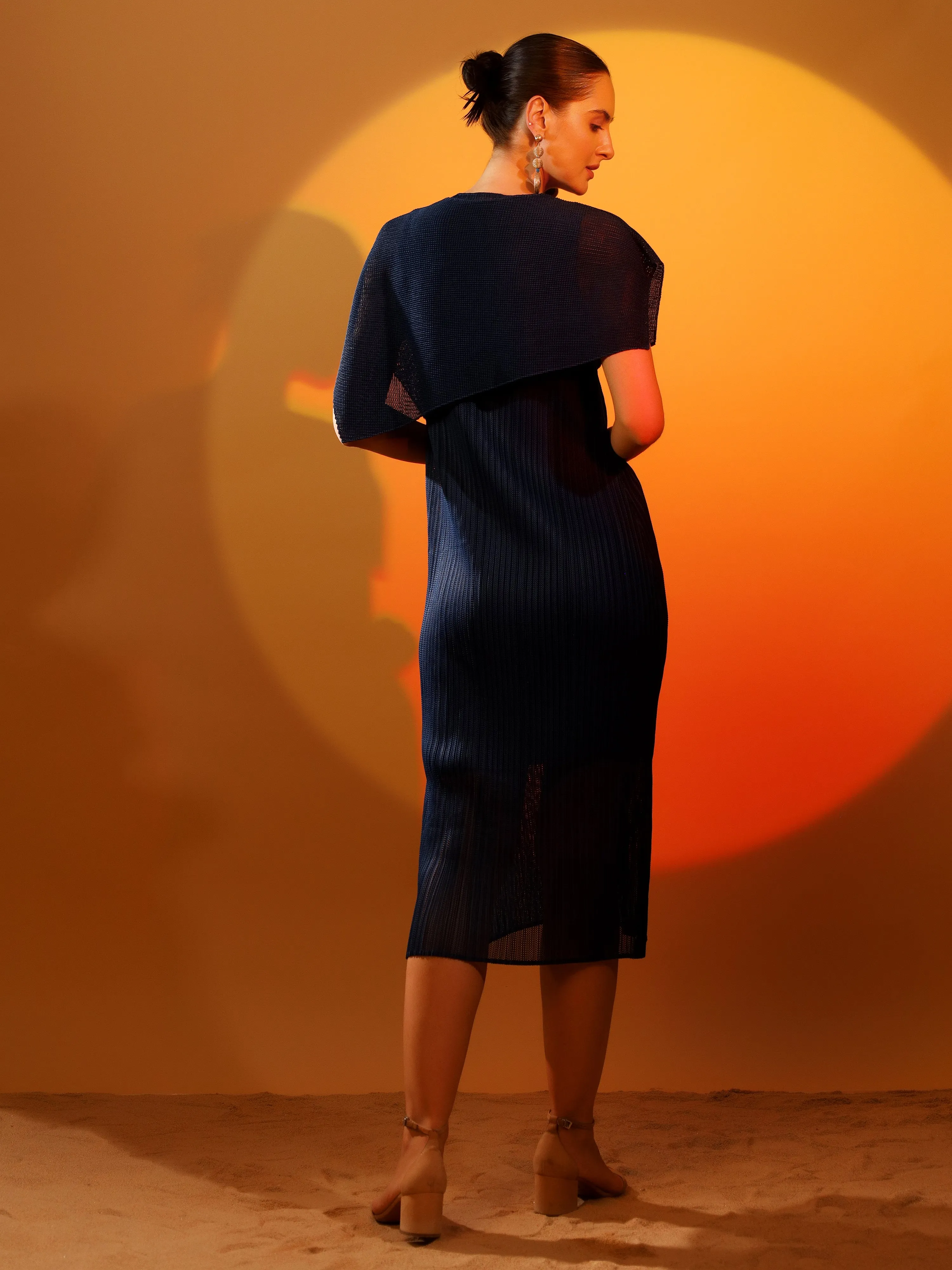 Echo Pleated Dress