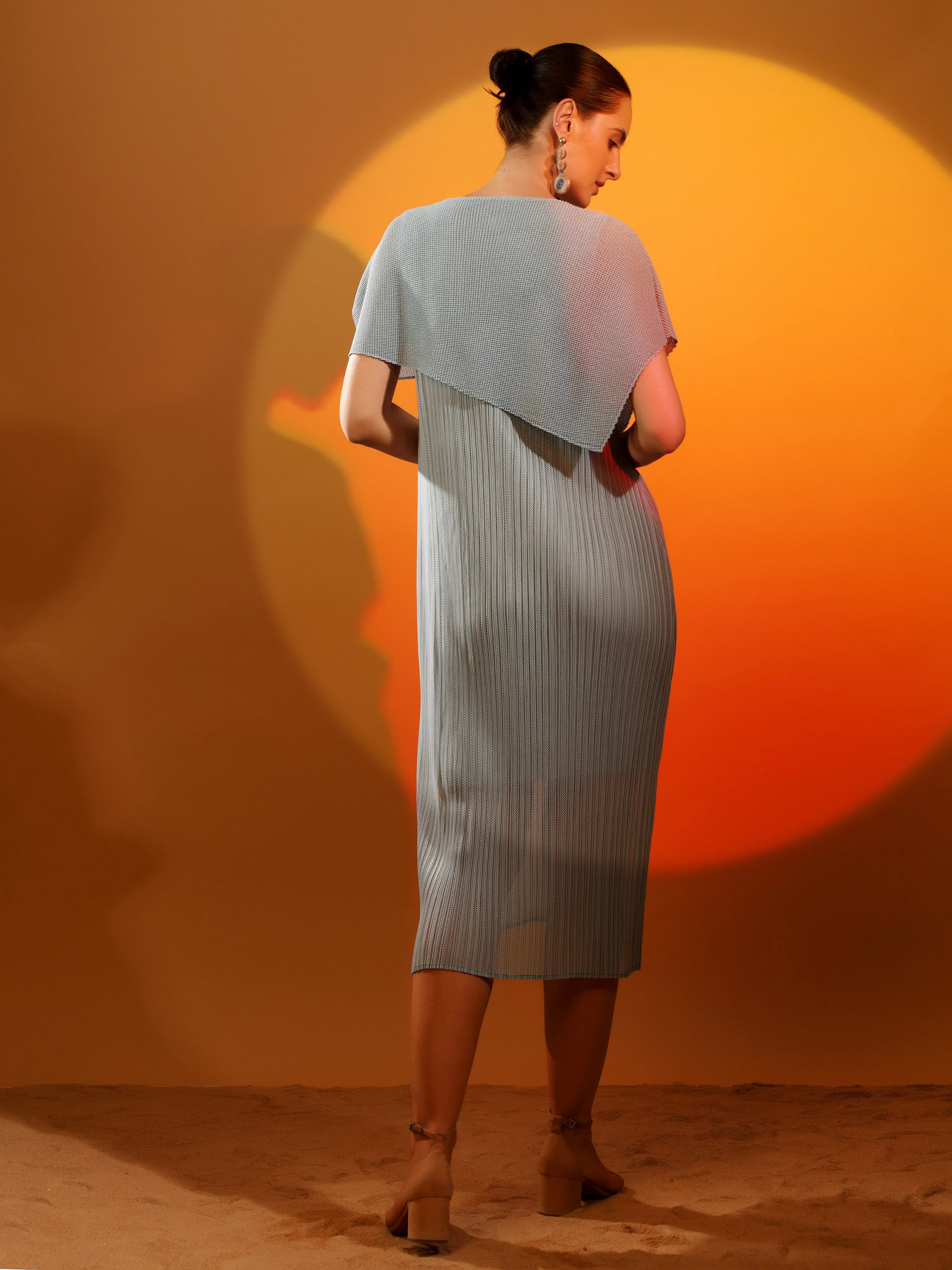 Echo Pleated Dress
