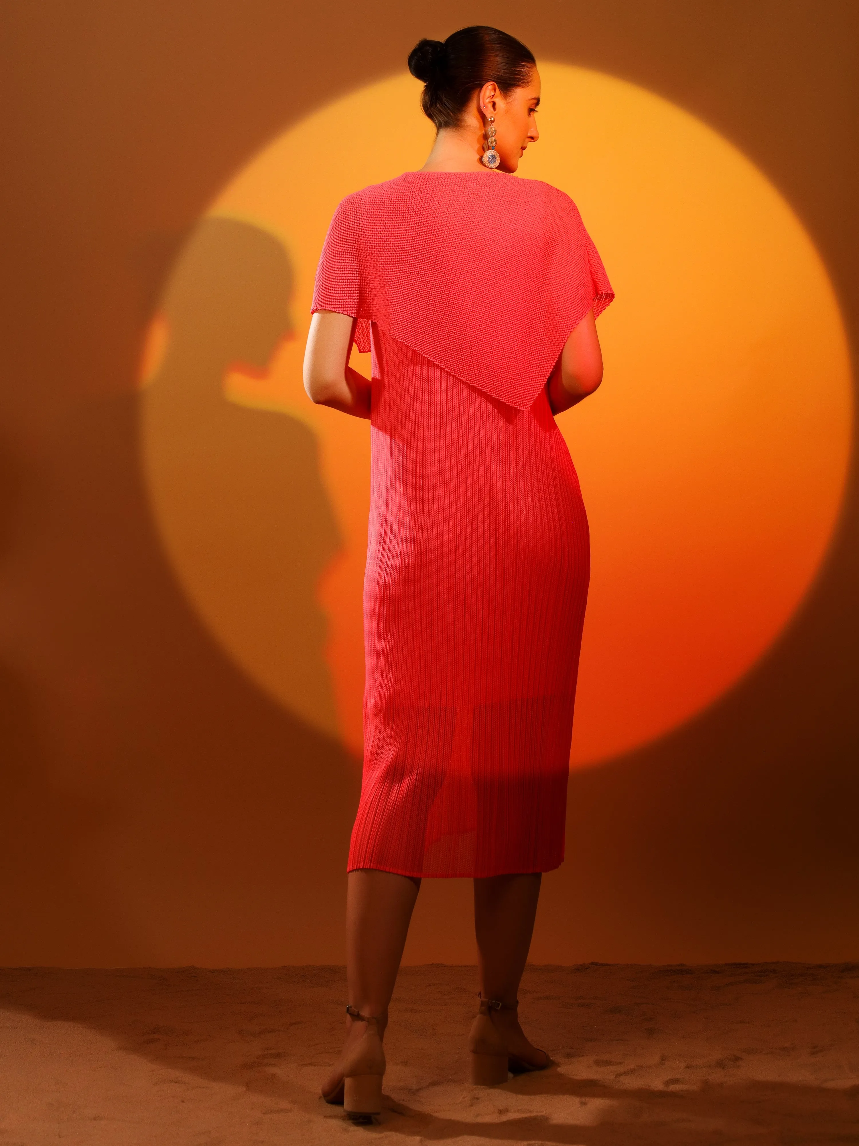 Echo Pleated Dress