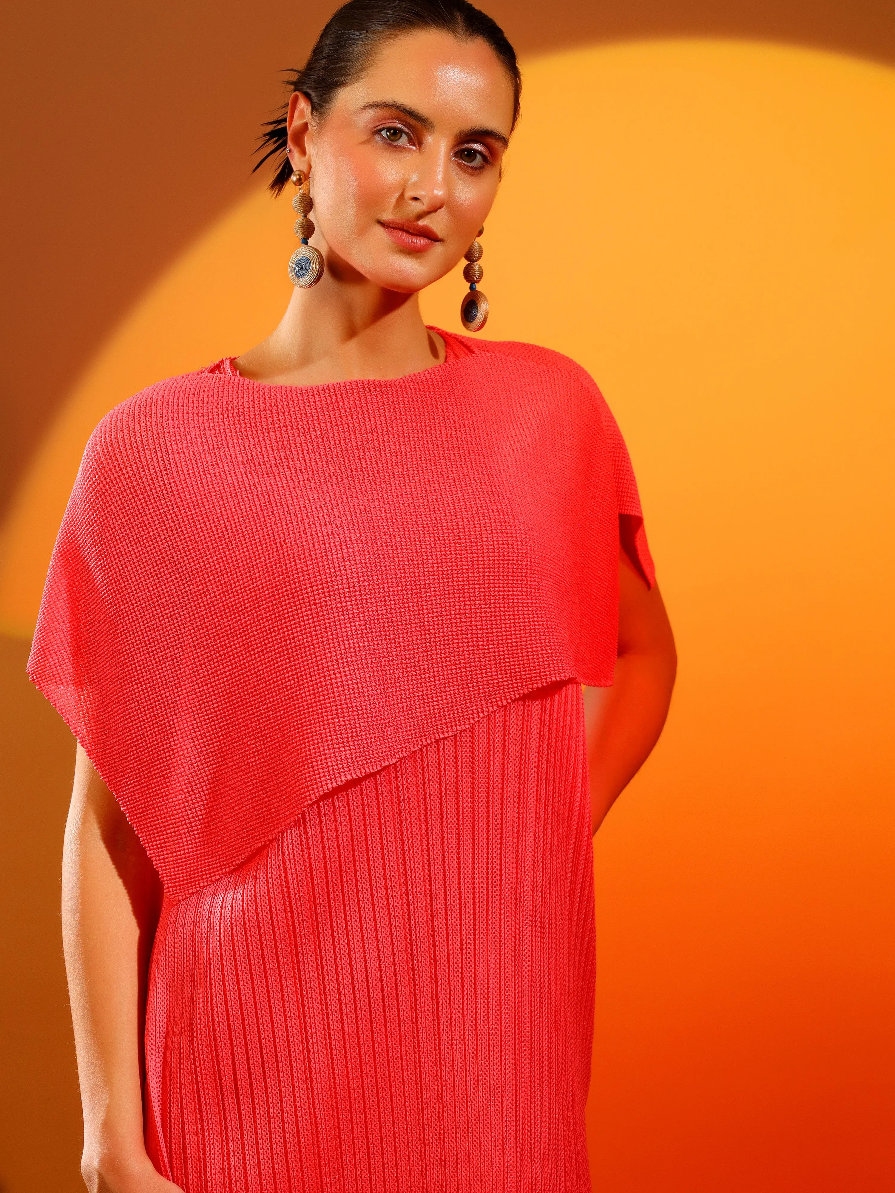 Echo Pleated Dress