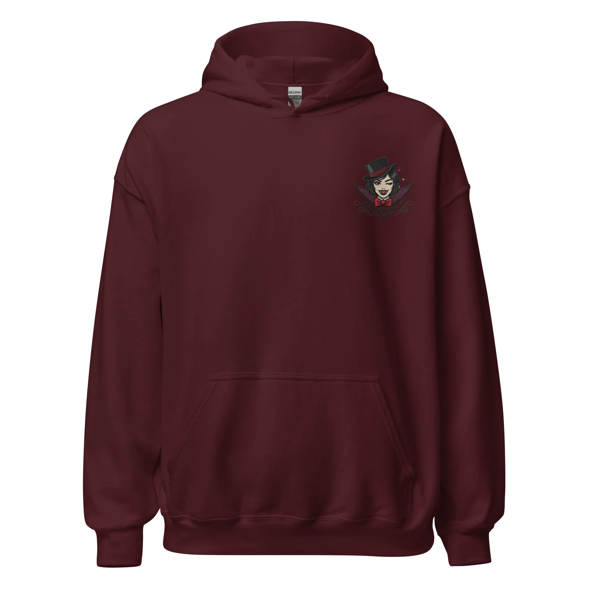 Feeling Fang-cy Tonight! - Halloween Hoodie - Vampire Halloween Hoodie