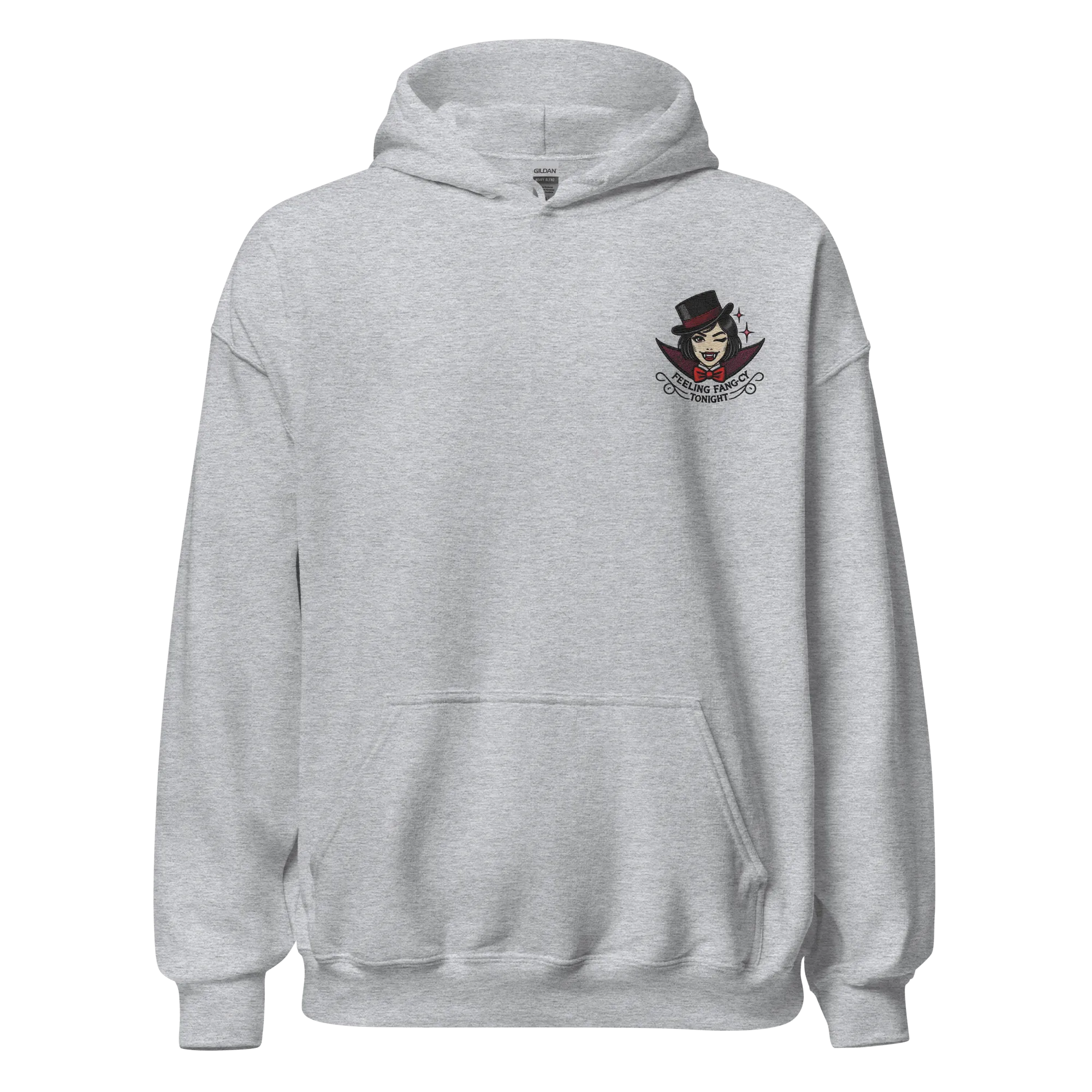 Feeling Fang-cy Tonight! - Halloween Hoodie - Vampire Halloween Hoodie