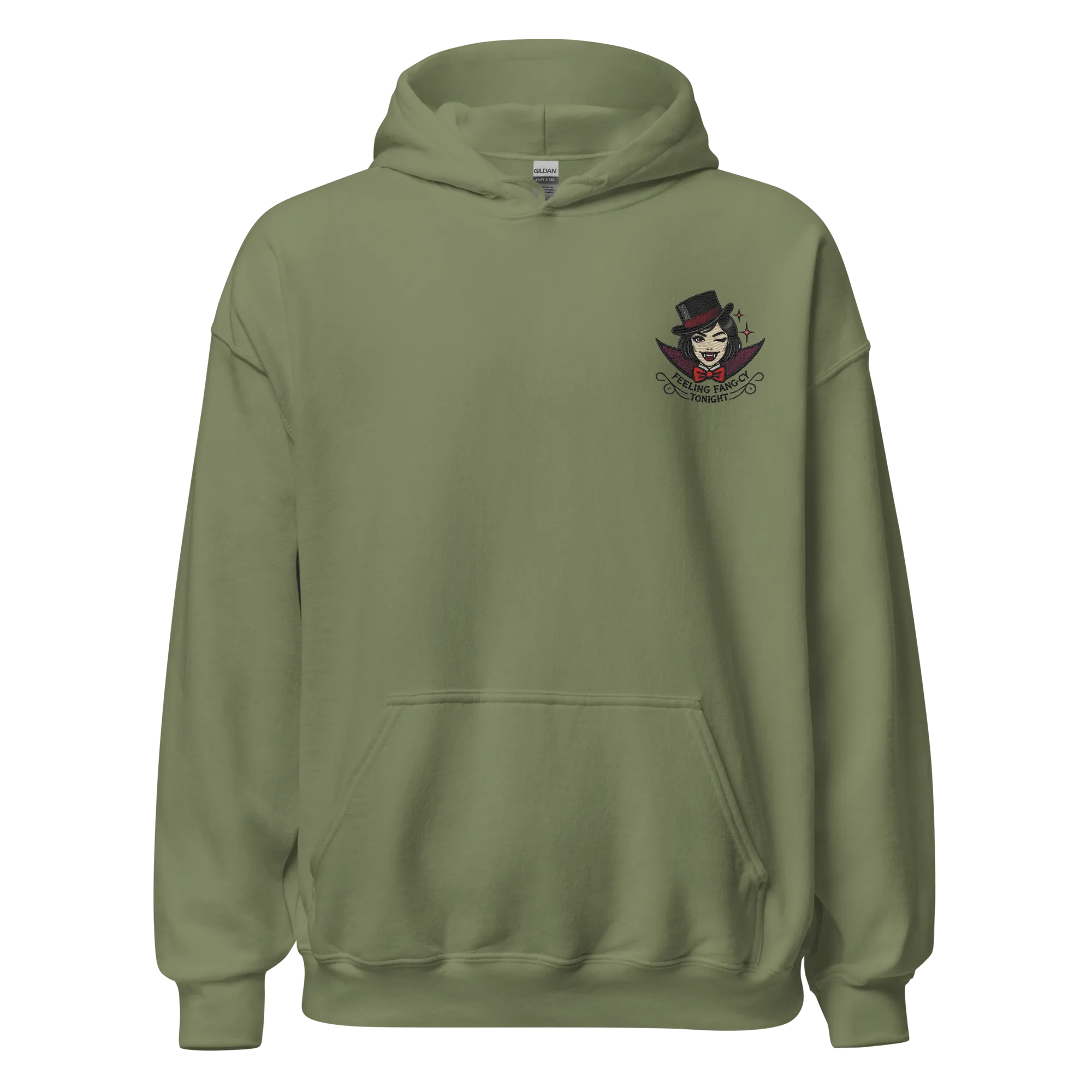 Feeling Fang-cy Tonight! - Halloween Hoodie - Vampire Halloween Hoodie