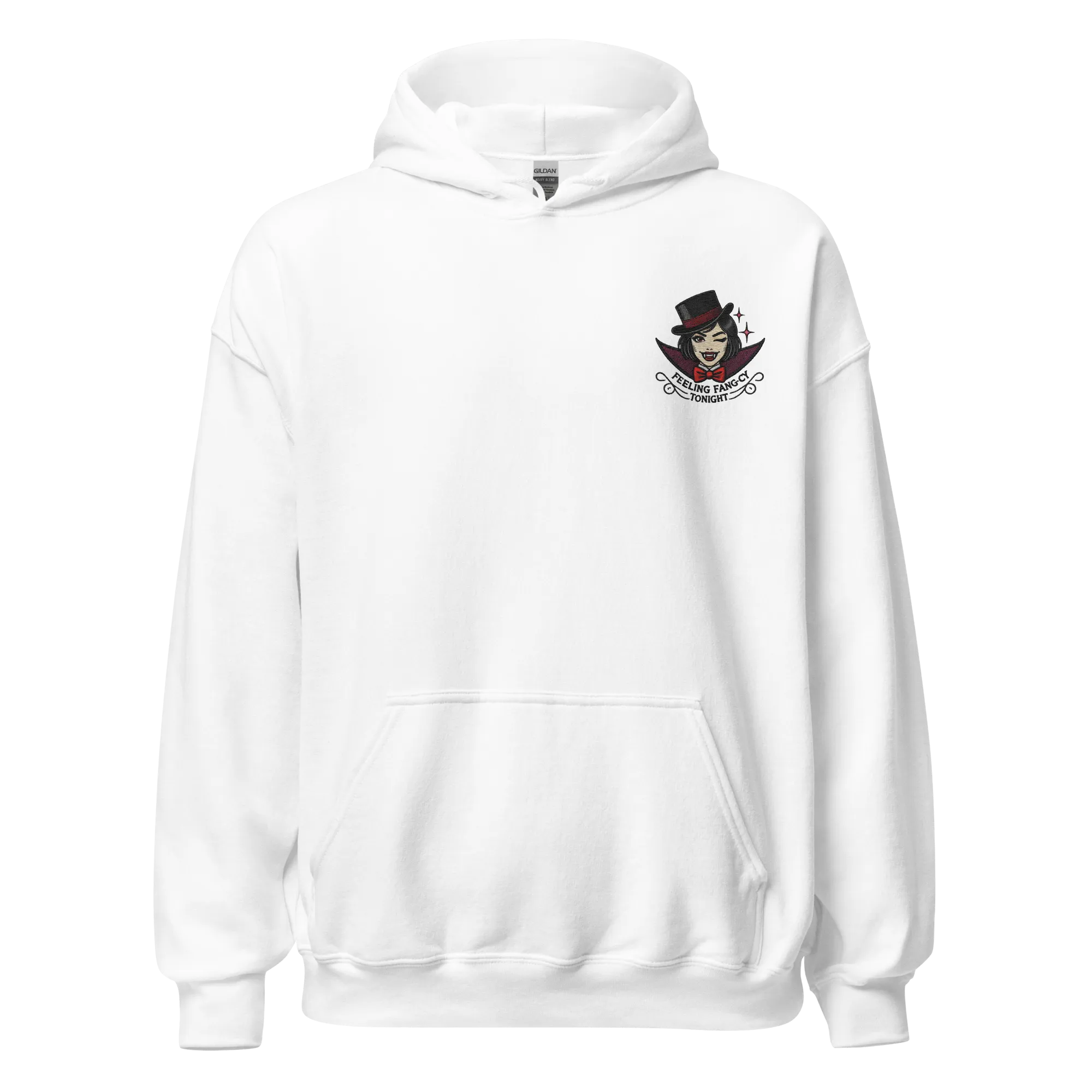 Feeling Fang-cy Tonight! - Halloween Hoodie - Vampire Halloween Hoodie