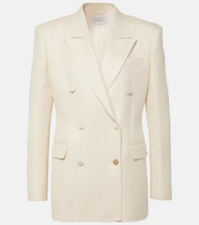 Gabriela Hearst Gavin double-breasted silk and wool blazer