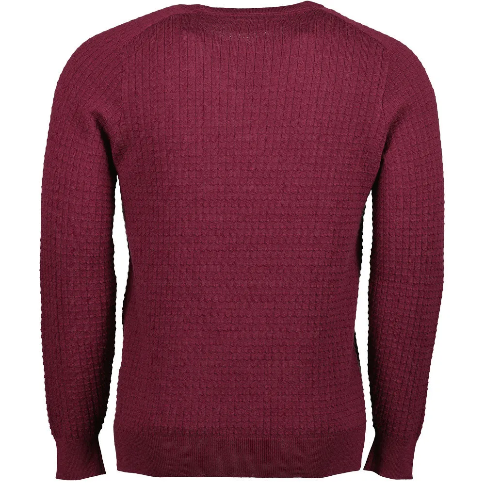 GANT Merino Textured Crewneck Knit