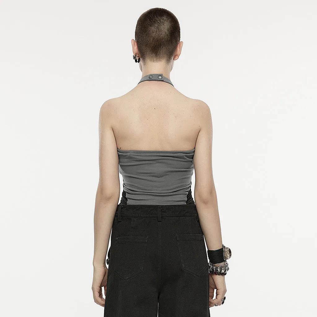 Gragon prited high elastic vest OPT-884DDF