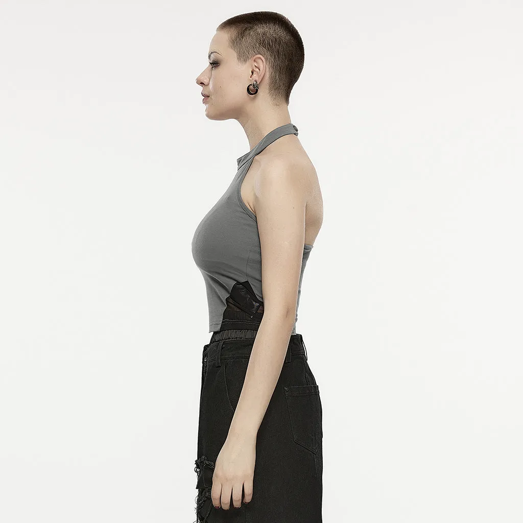 Gragon prited high elastic vest OPT-884DDF
