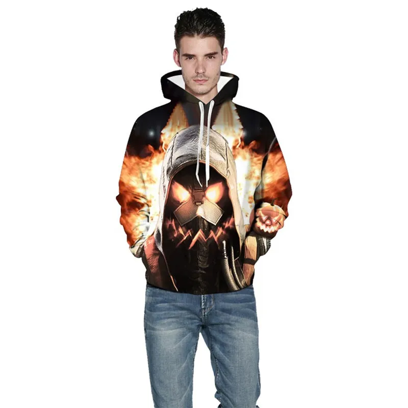 Halloween Hoodies Couples Scary 2019 Halloween costumes Party Sweatshirt Tracksuits