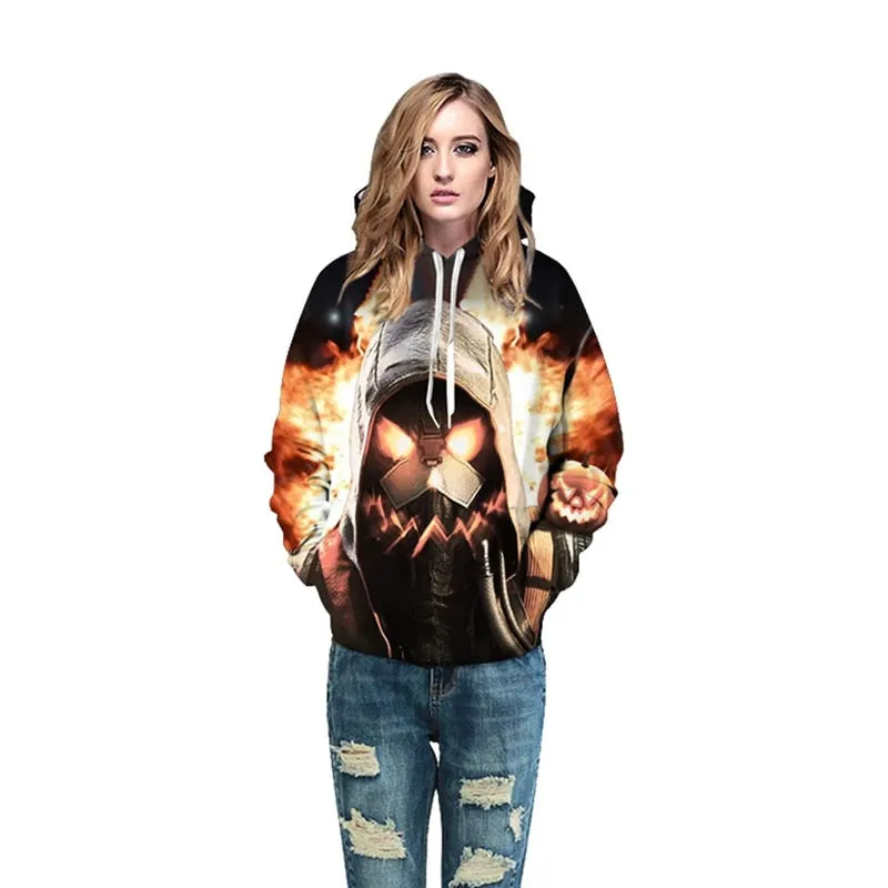 Halloween Hoodies Couples Scary 2019 Halloween costumes Party Sweatshirt Tracksuits