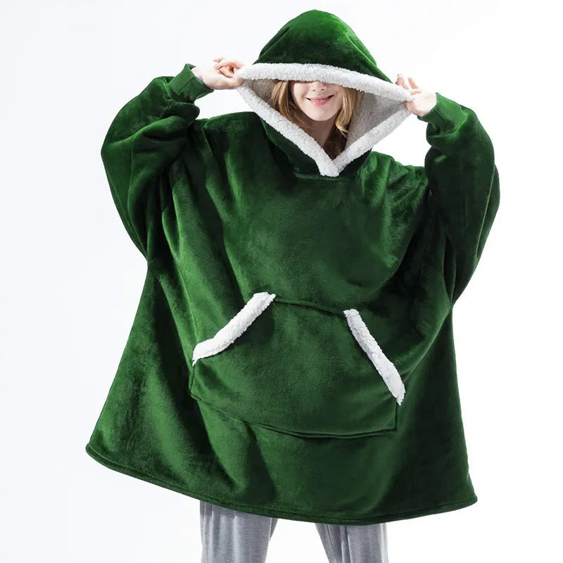 Hoodies Blankets Lambswool Home Casual Plush Sweater