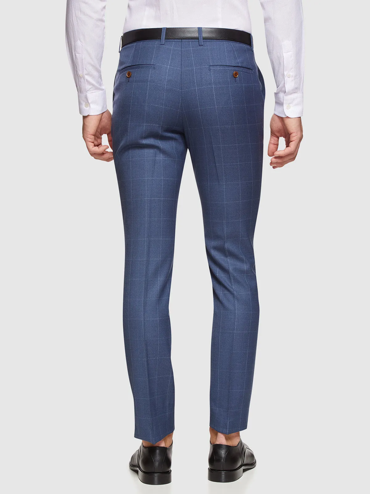 Hopkins Wool Stretch Check Pants