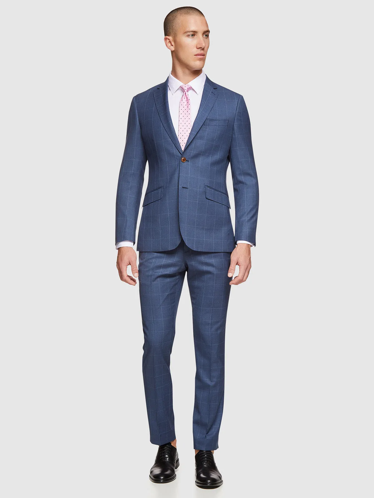 Hopkins Wool Stretch Check Pants