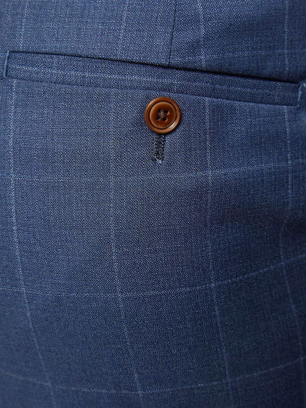 Hopkins Wool Stretch Check Pants