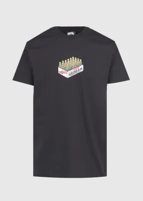 ICECREAM: WEALTH HEALTH SS TEE [BLACK]
