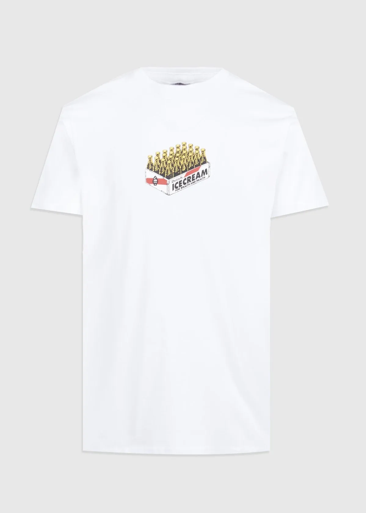 ICECREAM: WEALTH HEALTH SS TEE [WHITE]