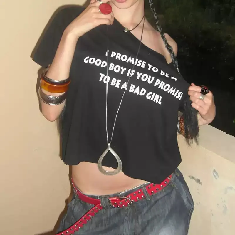 Kadee Letter Print T-Shirt