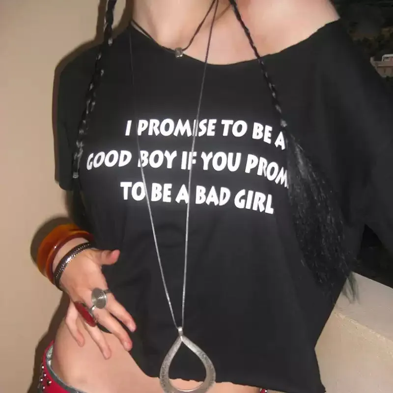 Kadee Letter Print T-Shirt