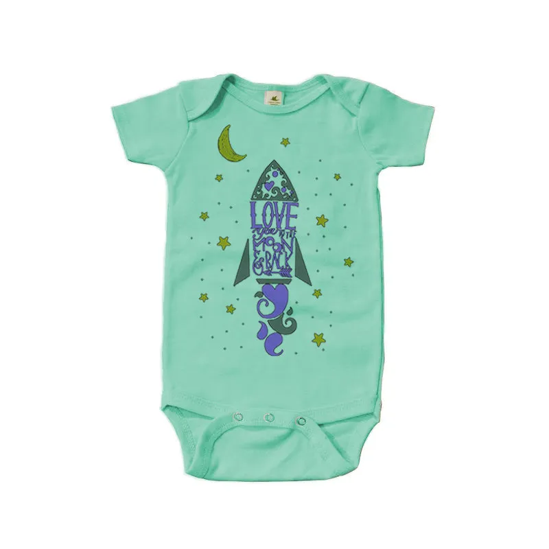 Love You To The Moon Graphic Bodysuit