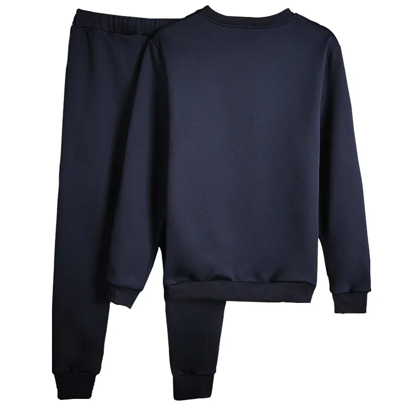 Men's Autumn/Winter Casual Tracksuit With Print