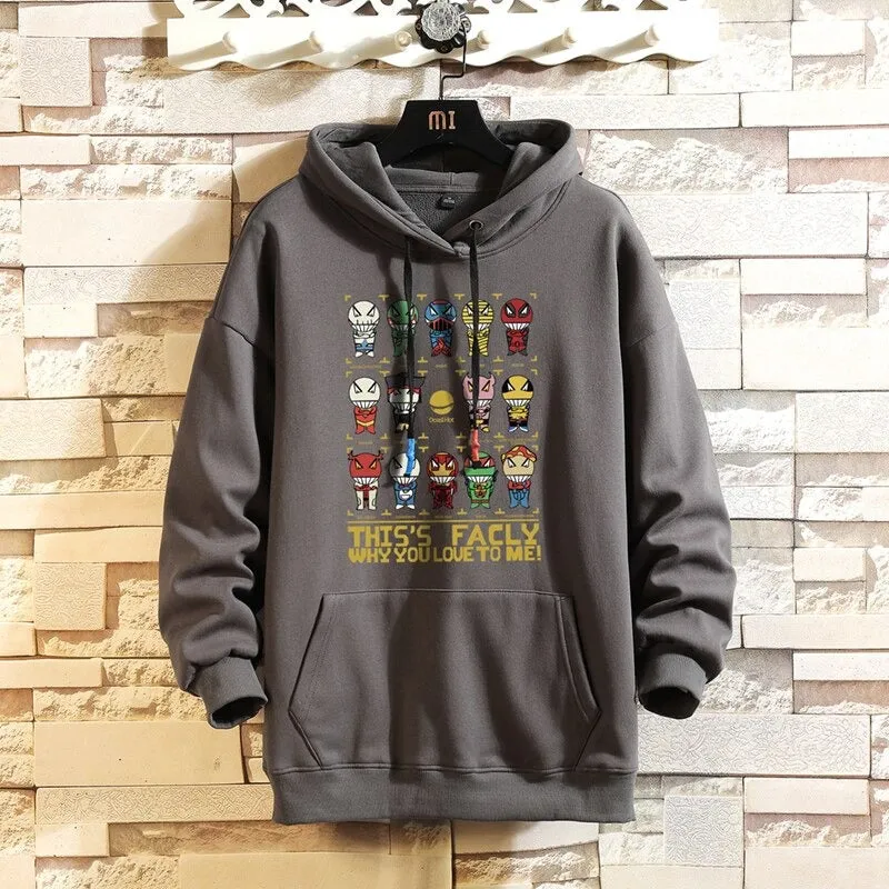 Men's Casual Hip Hop Hoodies