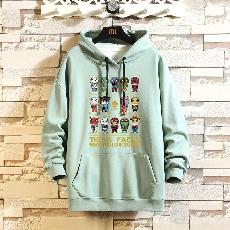 Men's Casual Hip Hop Hoodies