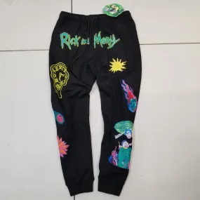 Men's Freeze Max Rick and Morty Joggers Black