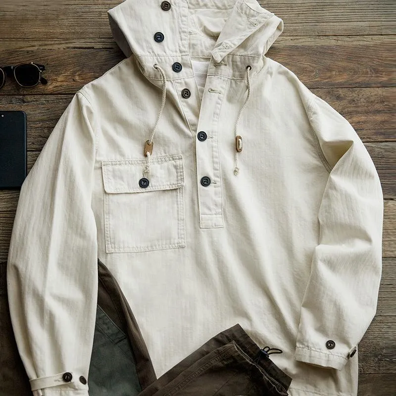 Military Style Casual Hoodies