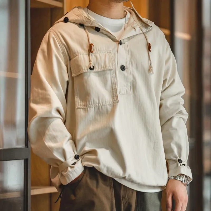 Military Style Casual Hoodies
