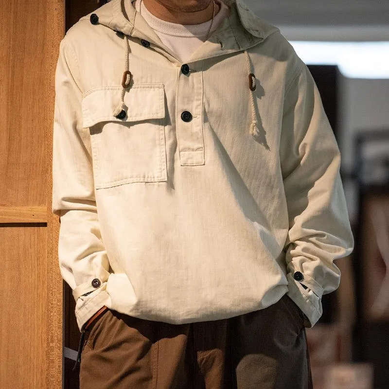 Military Style Casual Hoodies