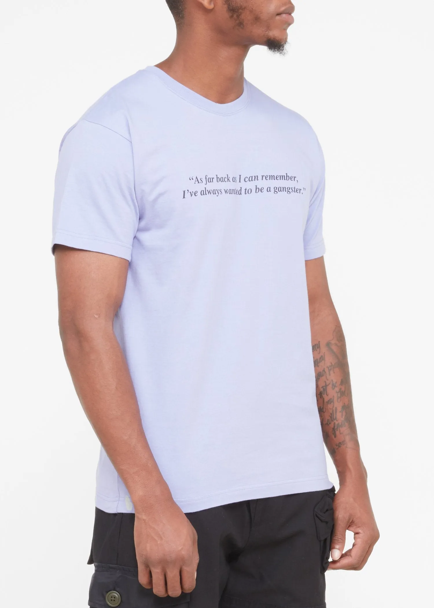 NEIGHBORHOOD: FELLAS SS TEE [PURPLE]