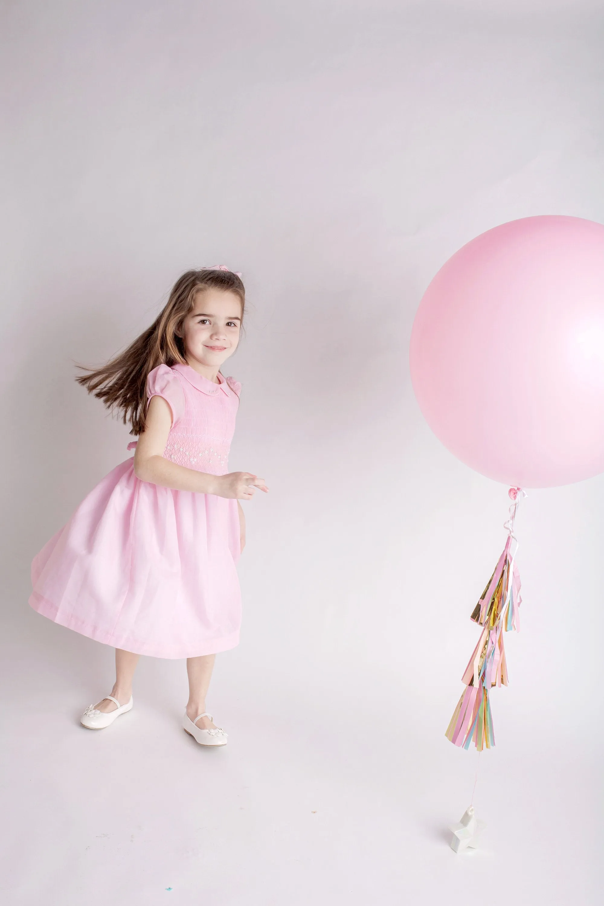 Pastel Pink Matching Sister Dresses, Smocked dresses, Baby dresses, Girl Dresses,  Pink Smocked Dresses