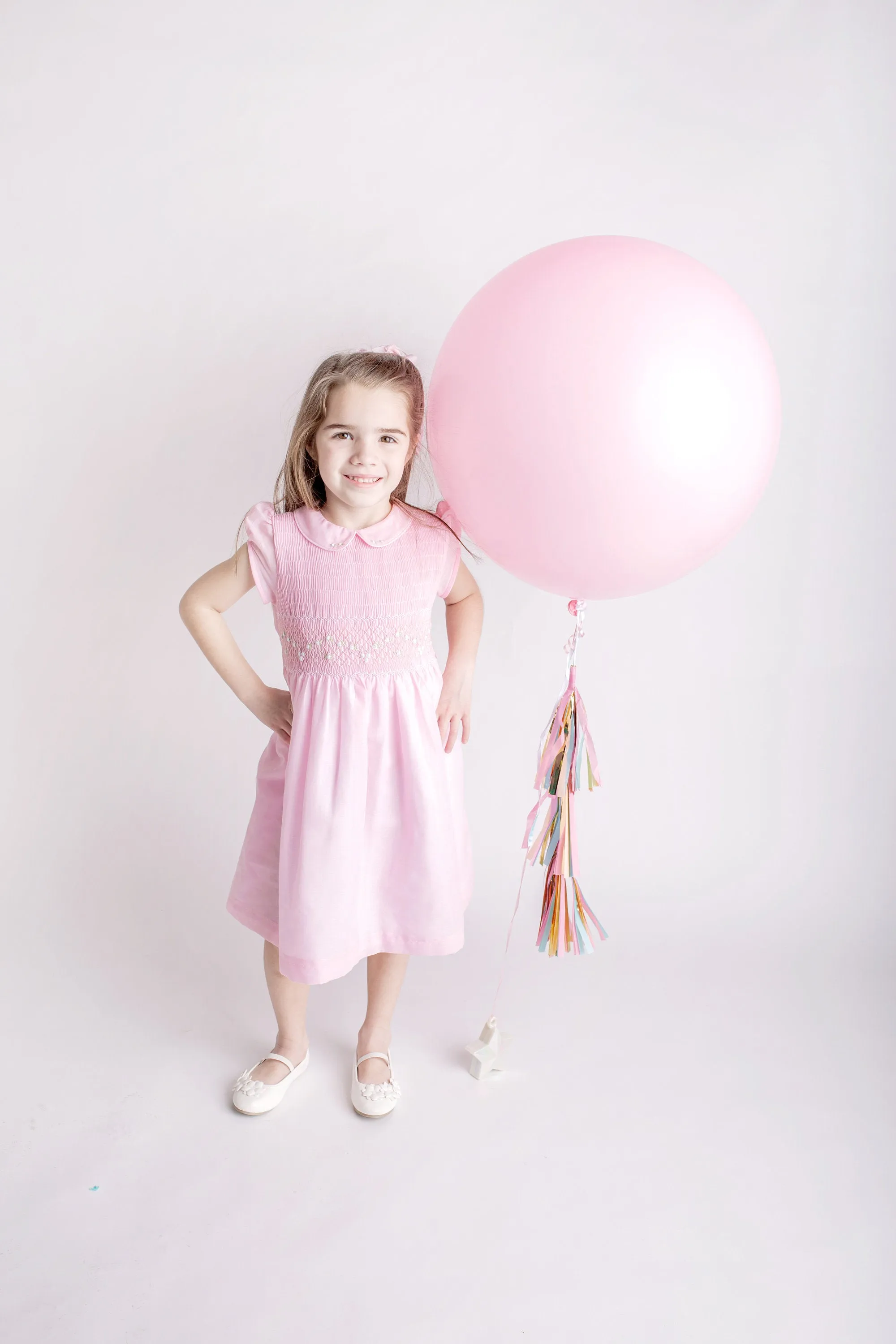 Pastel Pink Matching Sister Dresses, Smocked dresses, Baby dresses, Girl Dresses,  Pink Smocked Dresses
