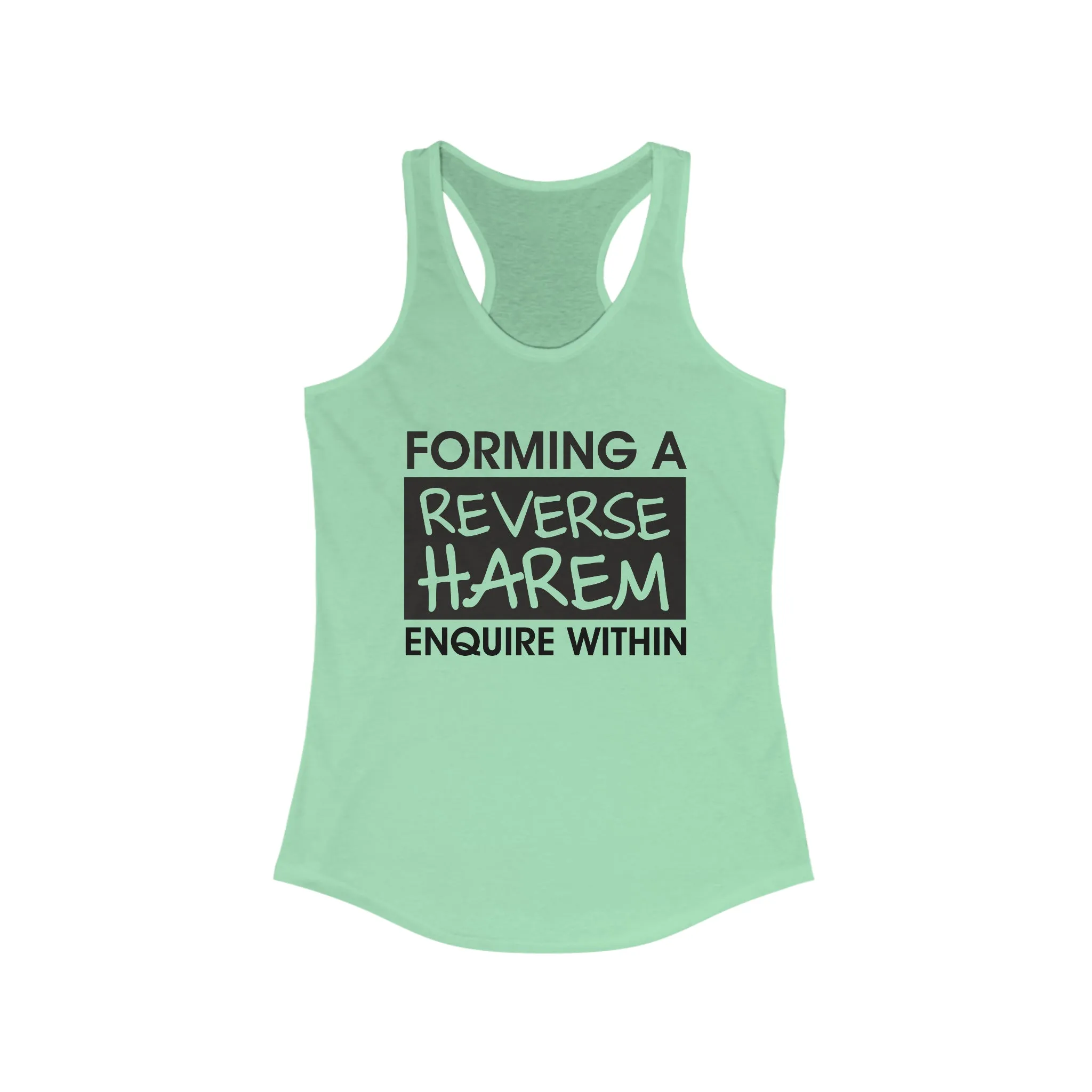 Reverse Harem Romance Book Reader Shirt | Book Lover Gift | Women's Ideal Racerback Tank
