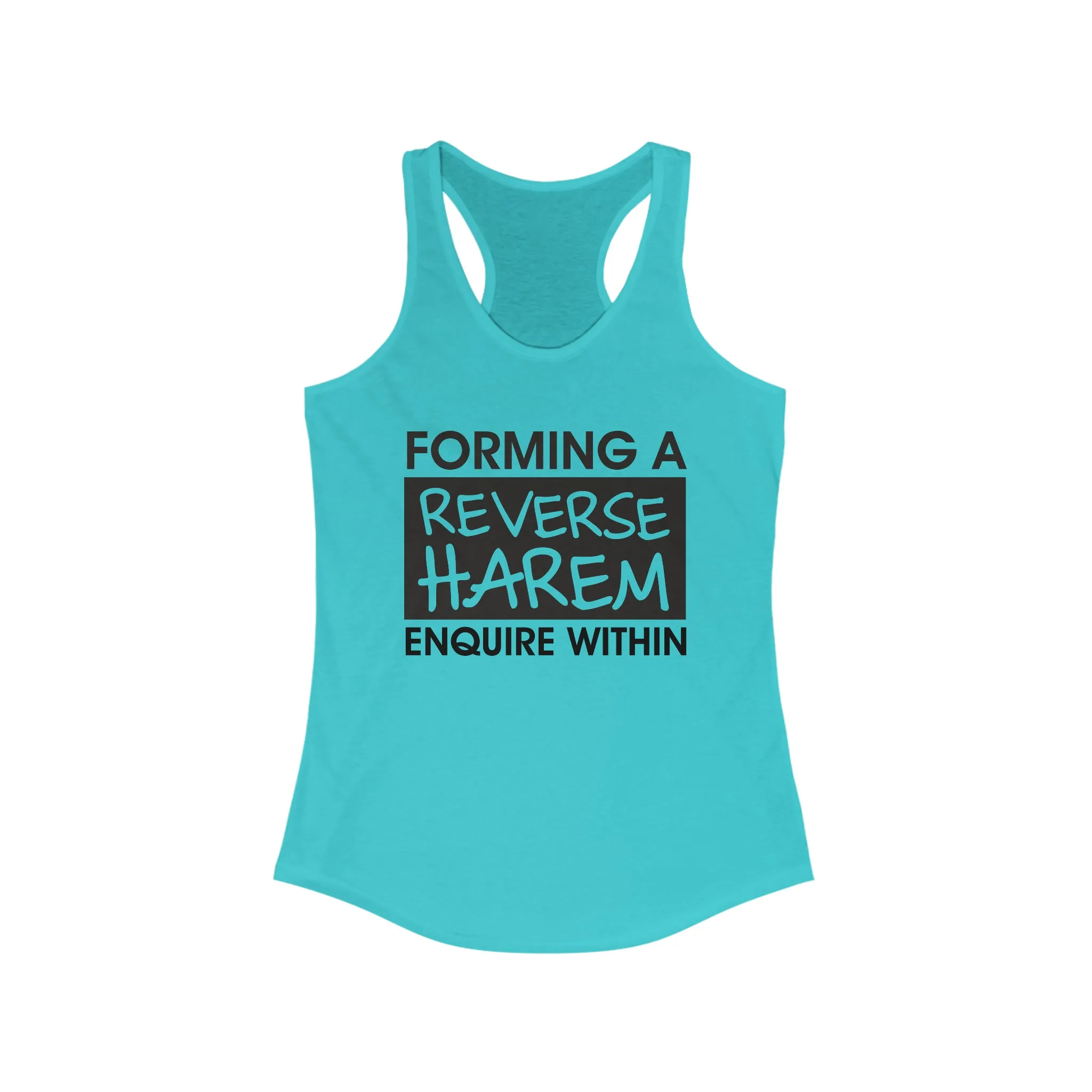Reverse Harem Romance Book Reader Shirt | Book Lover Gift | Women's Ideal Racerback Tank