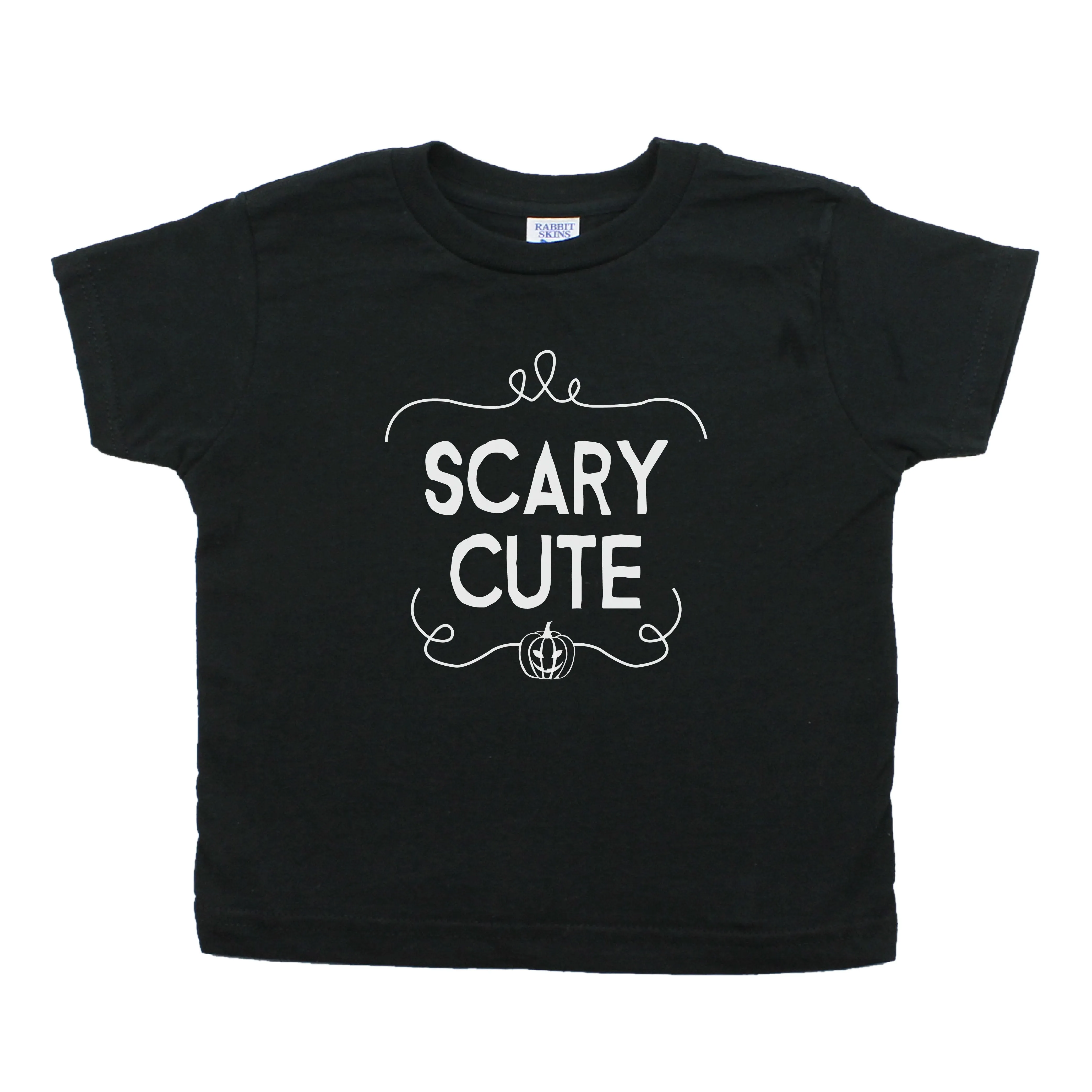 Scary Cute Halloween Toddler Short Sleeve T-Shirt