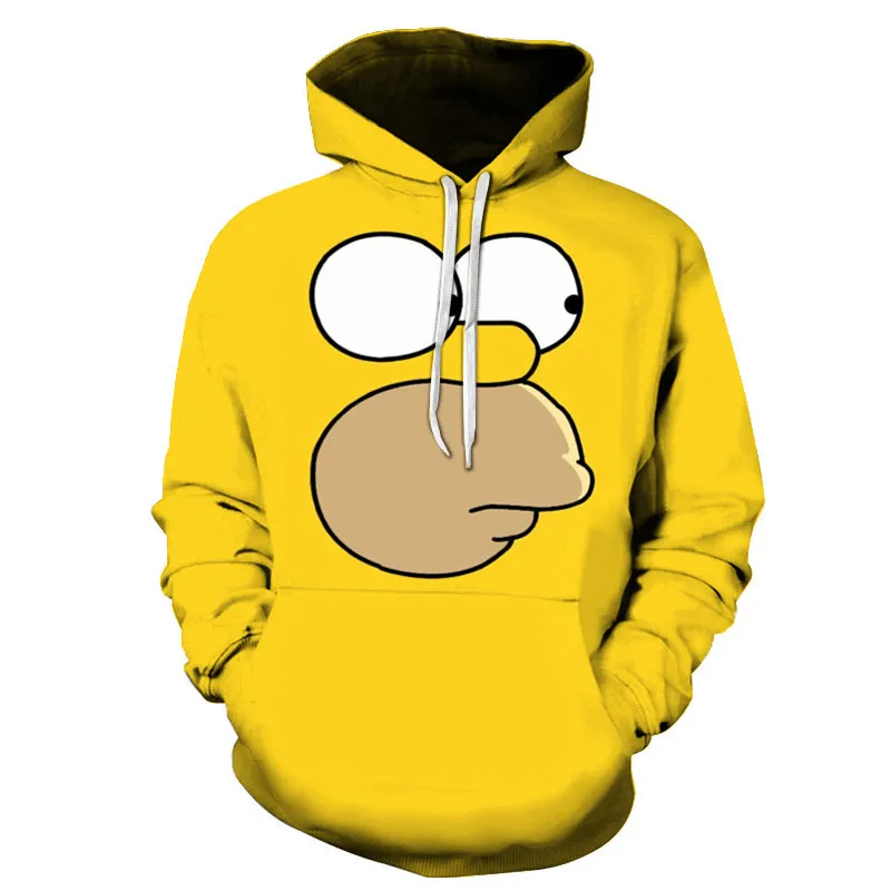 Simpson And his Son Anime Hoodie Series Men / Women Autumn and Winter Sweatshirt Hoodies