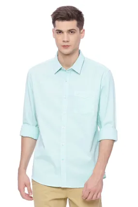 Slim Fit Dobby Stretch Shirt
